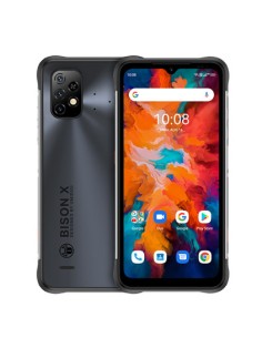 Bison X10 16,6 cm (6.53") Ranura híbrida Dual SIM Android 11 4G USB Tipo C 4 GB 64 GB 6150 mAh Negro