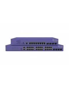ExtremeSwitching X435 Gestionado Gigabit Ethernet (10/100/1000) Energía sobre Ethernet (PoE) 1U Violeta