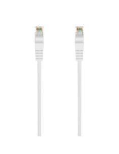 Cable de Red Latiguillo RJ45 LSZH Cat.6A 500 Mhz UTP AWG24, Blanco, 0.5M 2
