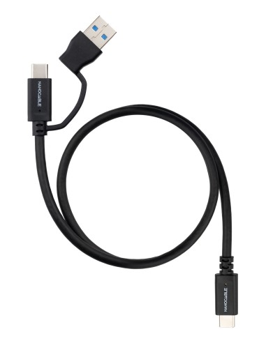 10.01.4802 cable USB USB 3.2 Gen 2 (3.1 Gen 2) 2 m USB A/USB C USB C Negro