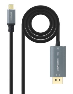10.15.5022 adaptador de cable de vídeo 2 m USB Tipo C DisplayPort Negro