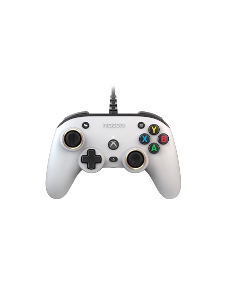 Pro Compact Blanco USB Gamepad Analógico/Digital PC, Xbox One, Xbox One X, Xbox Series S, Xbox Series X