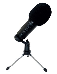 XMICPRO200 micrófono Negro Micrófono de superficie para mesa