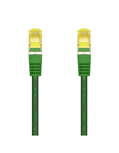Cable De Red Latiguillo RJ45 LSZH Cat.7 600 MHz S/FTP PIMF AWG26, Verde, 1.0 m