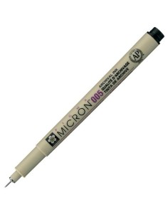 TALENS SAKURA ROTULADOR PIGMA MICRON 005 0,20MM NEGRO