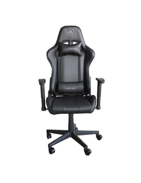 XSPRO-RACING Silla para videojuegos universal Asiento acolchado Negro