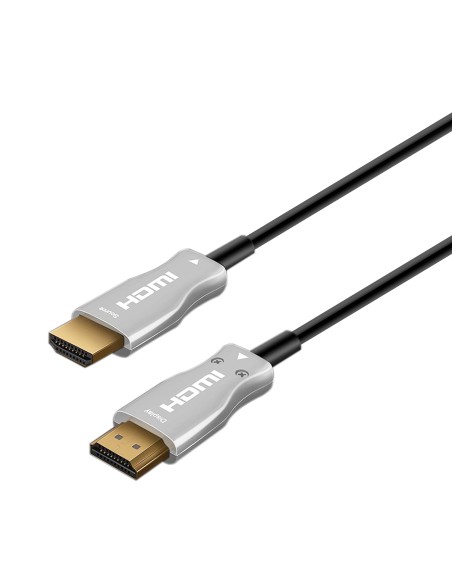 Cable HDMI V2.0 AOC Premium alta velocidad / HEC 4k@60hz 18Gbps, A/M-A/M, Negro, 50 m