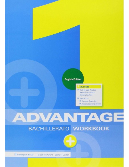 ADVANTAGE FOR 1 BACHILLERATO WORKBOOK WITH EXAMS ENGLISH EDITION