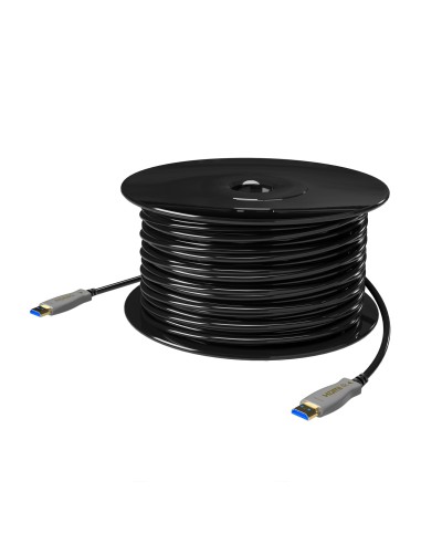 Cable HDMI V2.0 AOC Premium Alta Velocidad / Hec 4K@60Hz 4:4:4 18Gbps, A/M-A/M, Negro, 70m