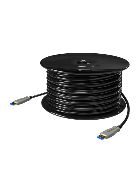 Cable HDMI V2.0 AOC Premium Alta Velocidad / Hec 4K@60Hz 4:4:4 18Gbps, A/M-A/M, Negro, 70m