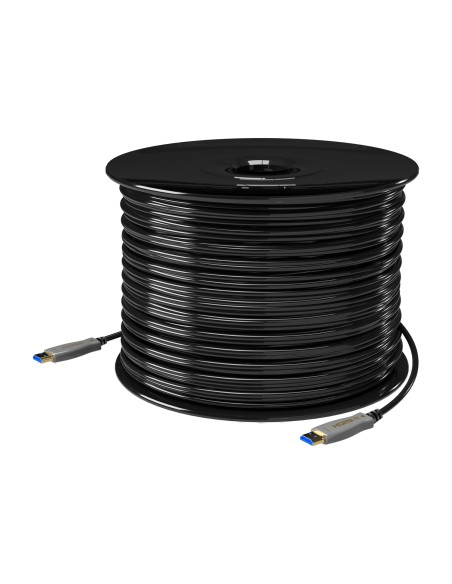 Cable HDMI V2.0 AOC Premium Alta Velocidad / Hec 4K@60Hz 4:4:4 18Gbps, A/M-A/M, Negro, 100m