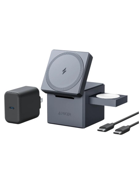 Y1811G11 cargador de dispositivo móvil Auriculares, Smartphone, Reloj inteligente Negro Corriente alterna, USB Cargador inalámbr