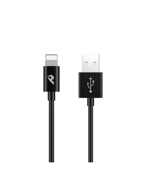 YCB-01-IPB cable de conector Lightning 1 m Negro