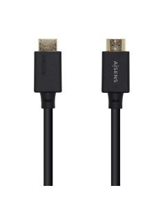 Cable HDMI V2.1 Ultra Alta Velocidad / HEC 8k@60Hz 48Gbps, A/M-A/M, Negro, 0.5m