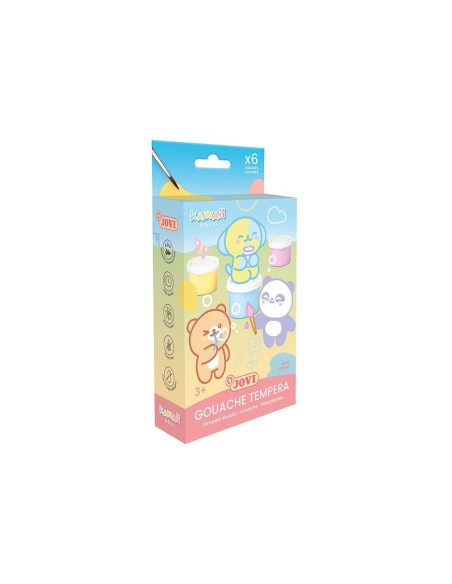KW507P pintura para manualidades Pintura témpera 3,5 ml 6 pieza(s)