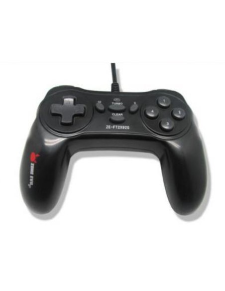 ZE-FT2X92G mando y volante Negro USB Gamepad Analógico/Digital PC