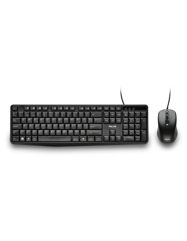 COCOA KIT V2 teclado Ratón incluido Universal USB QWERTY Español Negro