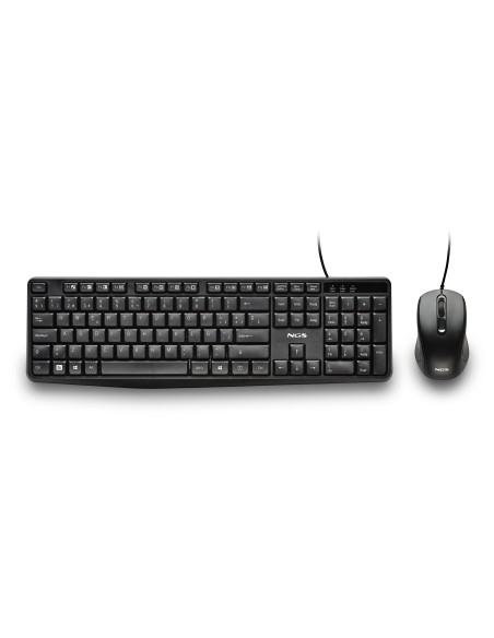 COCOA KIT V2 teclado Ratón incluido Universal USB QWERTY Español Negro
