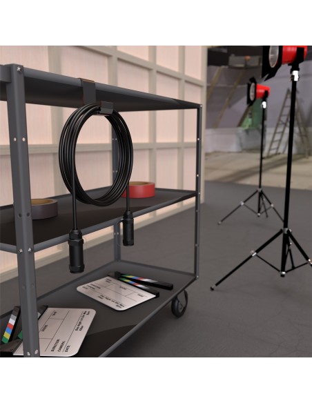 Cable HDMI V2.1 AOC con Armadura Ultra Alta Velocidad / Hec 8K@60Hz 4K@120Hz 4:4:4 48Gbps, A/M-A/M, Negro, 20M