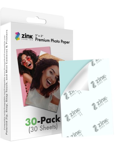 ZINKPZ2X330 papel fotográfico Multicolor Brillo