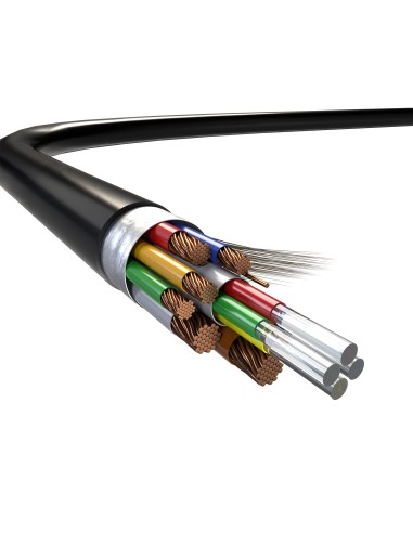 Cable Hdmi V2.1 AOC Desmontable Ultra Alta Velocidad / Hec 8K@60Hz 4K@120Hz 4:4:4 48Gbps, A/M-D/A/M, Negro, 20M