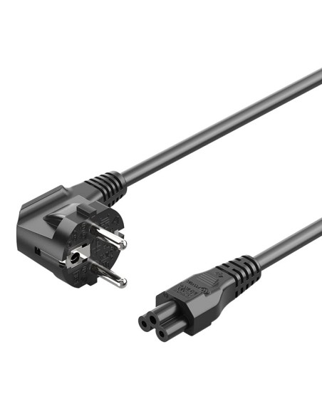 ZCKBAC cable de transmisión Negro 1,8 m Enchufe tipo F IEC C5
