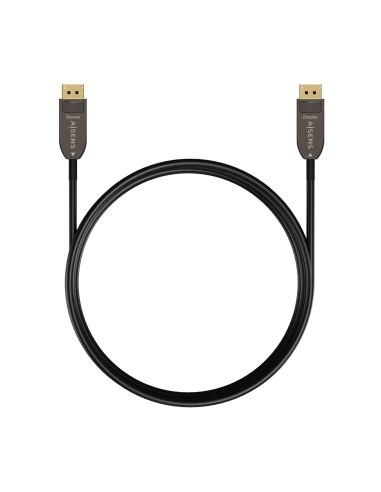 Cable DISPLAYPORT AOC V1.4 8K@60Hz 4K@120Hz 4:4:4 32.4Gbps, DP/M-DP/M, Negro, 30M