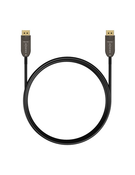 Cable DISPLAYPORT AOC V1.4 8K@60Hz 4K@120Hz 4:4:4 32.4Gbps, DP/M-DP/M, Negro, 30M