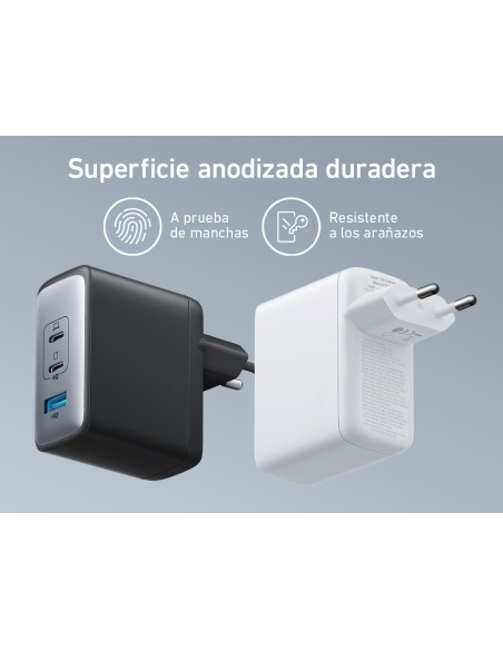 Powerport 736 Nano II Universal Negro Corriente alterna Carga rápida Interior