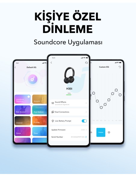 H30I Auriculares Inalámbrico Diadema Llamadas/Música USB Tipo C Bluetooth Negro