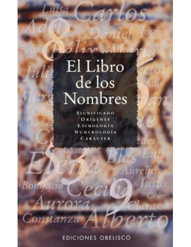 LIBRO DE LOS NOMBRES EL