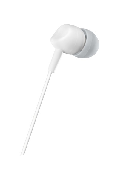 Kooky Auriculares Alámbrico Dentro de oído Llamadas/Música Gris, Blanco