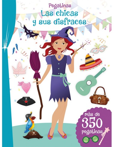 PEGATINAS LAS CHICAS Y SUS DISFRACES
