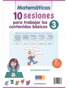 10 sesiones para trabajar los contenidos basicos Cuaderno 3