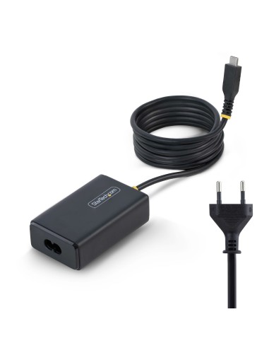 165LE-USB-C-CHARGER adaptador e inversor de corriente Interior 65 W Negro