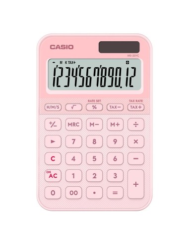 MS-20YC calculadora Escritorio Calculadora básica Rosa claro