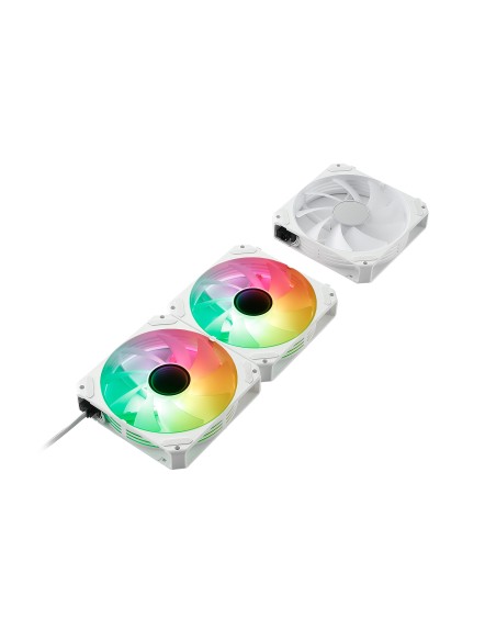 Arclight 2.0 ARGB Carcasa del ordenador Ventilador 12 cm Blanco 3 pieza(s)