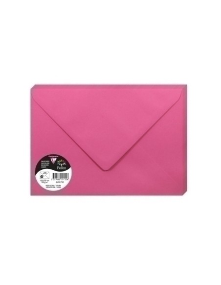 SOBRE CLAIREFONTAINE 162x229 FUCSIA P/20
