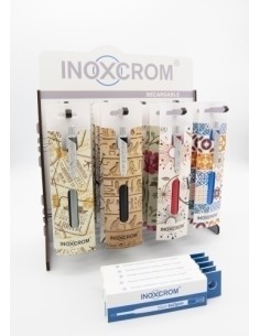 EXPOSITOR INOXCROM CANVAS SURTIDO 30