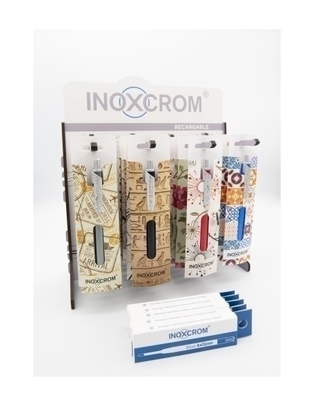 EXPOSITOR INOXCROM CANVAS SURTIDO 30
