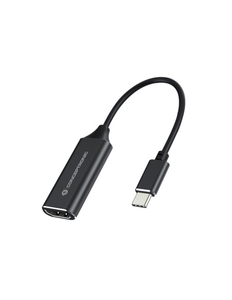ABBY03B adaptador de cable de vídeo HDMI tipo A (Estándar) USB Tipo C Negro