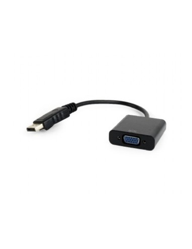 A-DPM-VGAF-02 adaptador de cable de vídeo 0,15 m VGA (D-Sub) DisplayPort Negro