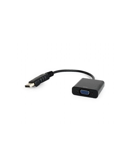 A-DPM-VGAF-02 adaptador de cable de vídeo 0,15 m VGA (D-Sub) DisplayPort Negro