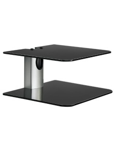 appSH02 estante para equipo av Negro Vidrio