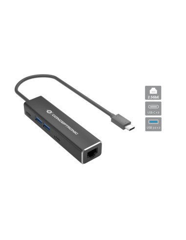 ABBY14B base para portátil y replicador de puertos Alámbrico USB 3.2 Gen 1 (3.1 Gen 1) Type-C Gris