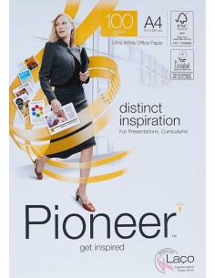 C 10 paquete 250 hojas a4 100g pioneer