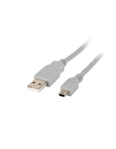 CA-USBK-10CC-0018-S cable USB 1,8 m USB 2.0 Mini-USB A USB A Gris