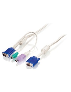 Cable KVM PS/2 y USB de 5m