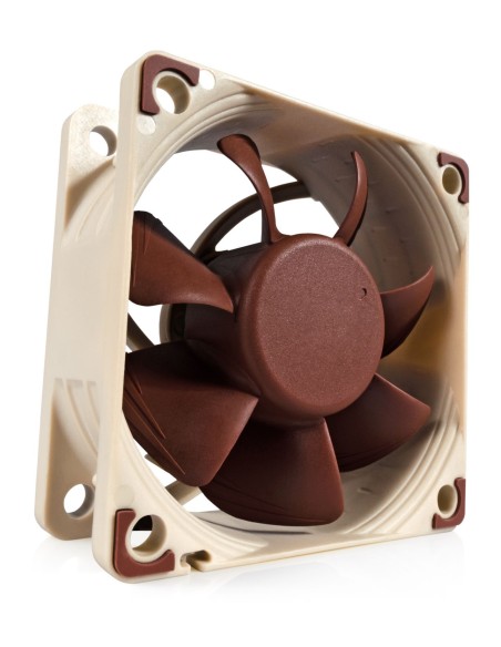 NF-A6x25 PWM Carcasa del ordenador Ventilador 6 cm Beige, Marrón