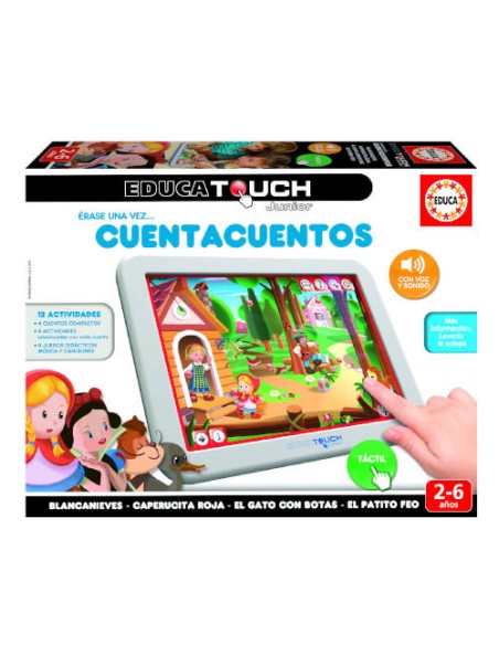 JUEGO EDUCA TOUCH JUNIOR ERASE UNA VEZ...CUENTACUENTOS DE 2-6 AÑOS EDUCA BORRAS 15746